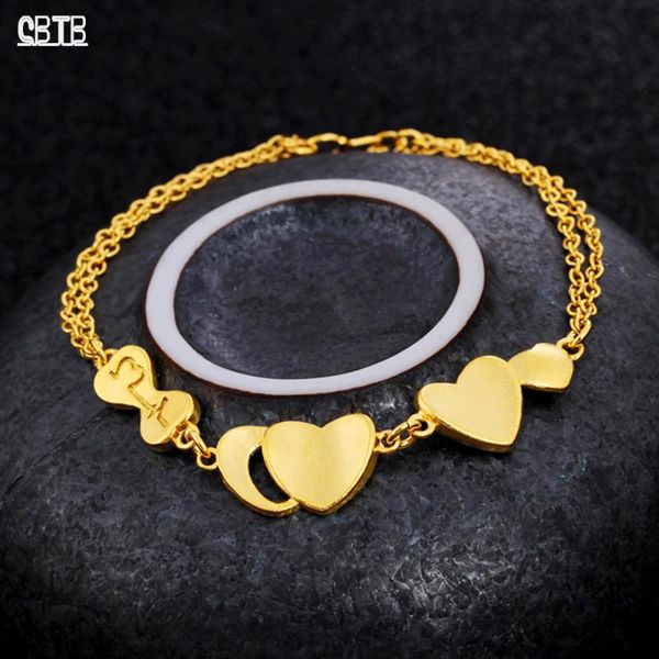 link, chain muslim woman gold heart-shaped bracelet diy original design jewelry wedding bride adjustable birthday gift wholesale, Black
link, chain muslim woman gold heart-shaped bracelet diy original design jewelry wedding bride adjustable birthday gift wholesale, Black