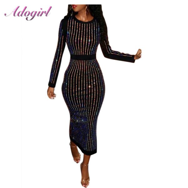 elegant shining diamonds striped bodycon long dress women evening party nightclub dresses autumn winter vintage, Black;gray
elegant shining diamonds striped bodycon long dress women evening party nightclub dresses autumn winter vintage, Black;gray