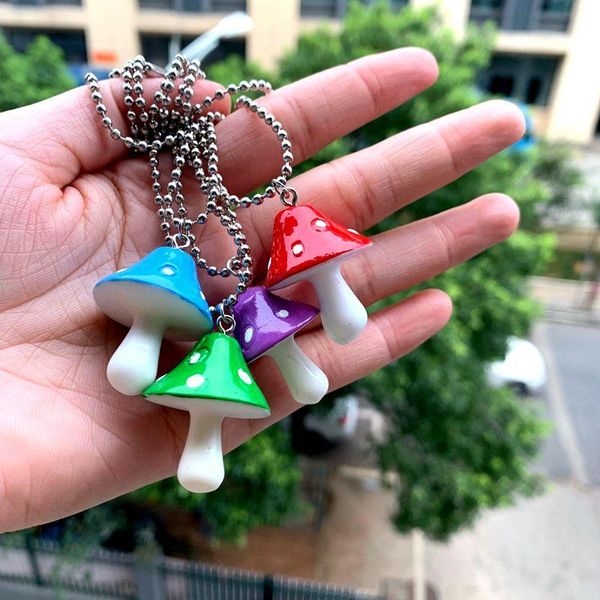 chains fashion cartoon color mushroom pearl necklace personality cute resin pendant girl daily charm jewelry gift, Silver
chains fashion cartoon color mushroom pearl necklace personality cute resin pendant girl daily charm jewelry gift, Silver
