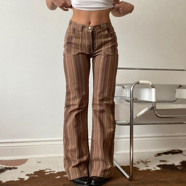 women's jeans weiyao vintage stripe y2k woman preppy style low waist cute e girl joggers grunge streetwear fashion 90s denim trousers, Blue
women's jeans weiyao vintage stripe y2k woman preppy style low waist cute e girl joggers grunge streetwear fashion 90s denim trousers, Blue