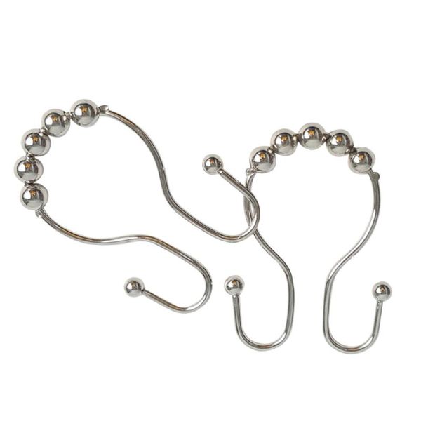 pcs practical bath rollerball stainless steel shower curtain hooks glide rings convenient home bathroom accessories & rails
pcs practical bath rollerball stainless steel shower curtain hooks glide rings convenient home bathroom accessories & rails