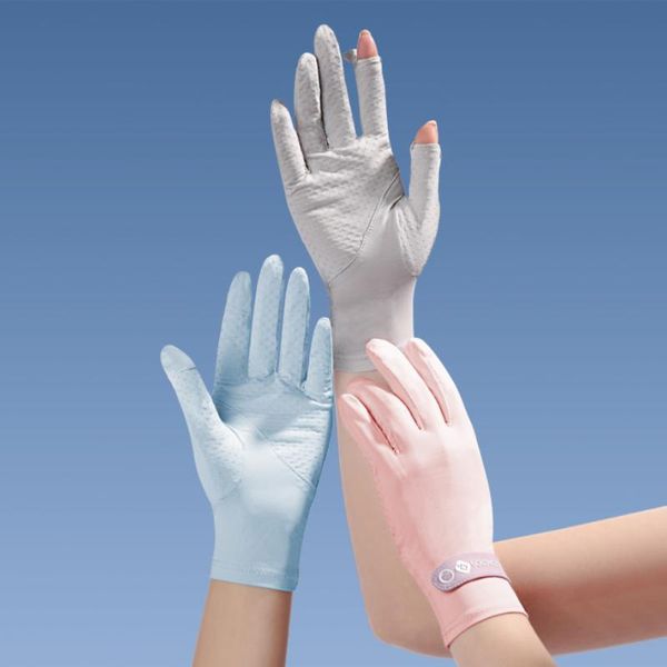 cycling gloves women sun protection female summer ice silk uv sport bicycle thin breathable non-slip touch screen driving glove, Black
cycling gloves women sun protection female summer ice silk uv sport bicycle thin breathable non-slip touch screen driving glove, Black