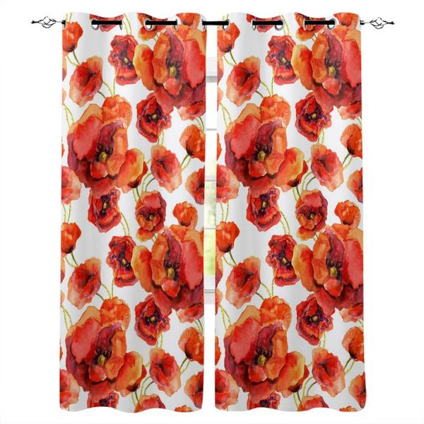 curtain & drapes red flower plant watercolor painting window curtains bedroom kitchen panel home decor for living room
curtain & drapes red flower plant watercolor painting window curtains bedroom kitchen panel home decor for living room