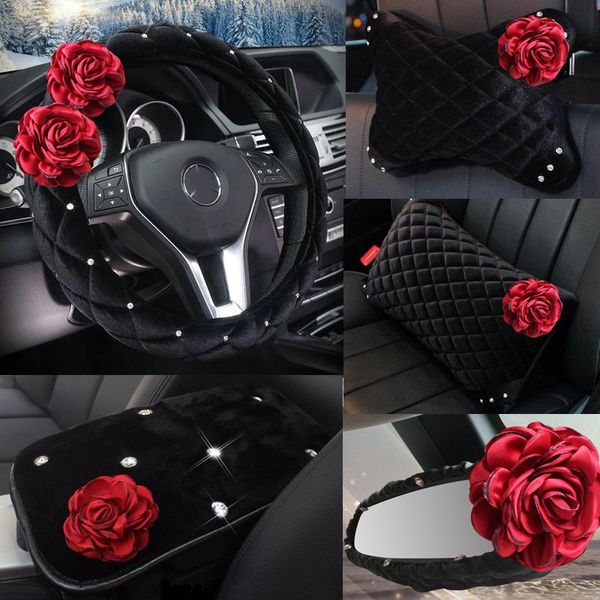 seat cushions red rose plush diamond female handbrake cover gear shift collars waist pillow neck car interior ornaments winter
seat cushions red rose plush diamond female handbrake cover gear shift collars waist pillow neck car interior ornaments winter