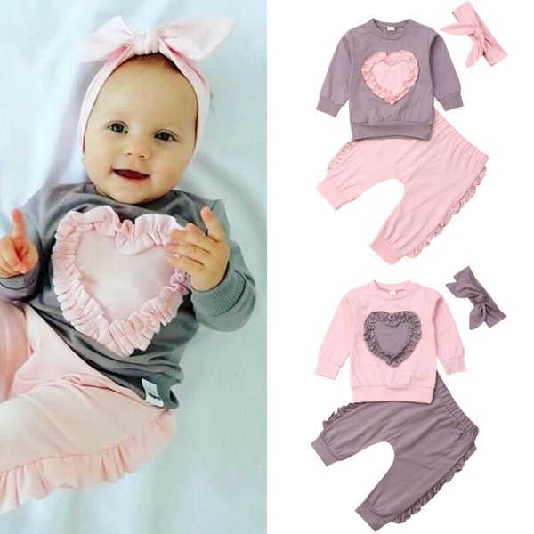 clothing sets pudcoco 2021 autumn toddler baby girl kid long sleeve cotton headband love shape heart clothes set 3pcs fall, White
clothing sets pudcoco 2021 autumn toddler baby girl kid long sleeve cotton headband love shape heart clothes set 3pcs fall, White