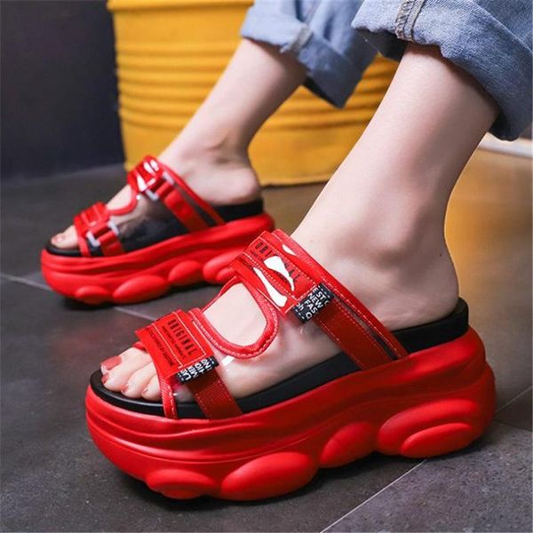 women's high heel platform chunky gladiator sandals open toe comfort summer slippers transparent casual shoes, Black
women's high heel platform chunky gladiator sandals open toe comfort summer slippers transparent casual shoes, Black