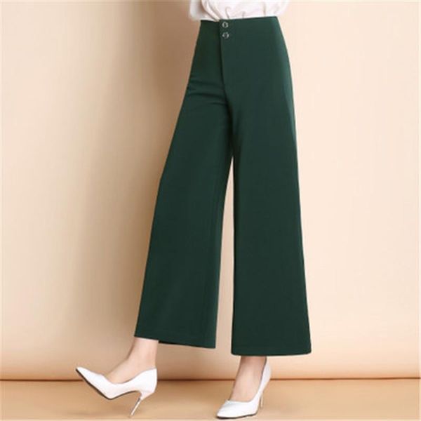 women's pants & capris high waist wide leg 2021 fashion casual black women pant spring and summer plus size loose trousers cj031, Black;white
women's pants & capris high waist wide leg 2021 fashion casual black women pant spring and summer plus size loose trousers cj031, Black;white