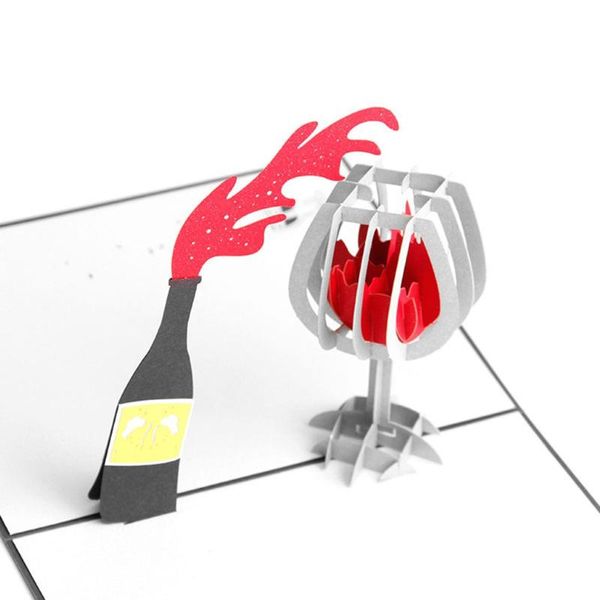 greeting cards creative 3d wine cup card inviting festival blessing paper postcard gift decor supplies
greeting cards creative 3d wine cup card inviting festival blessing paper postcard gift decor supplies