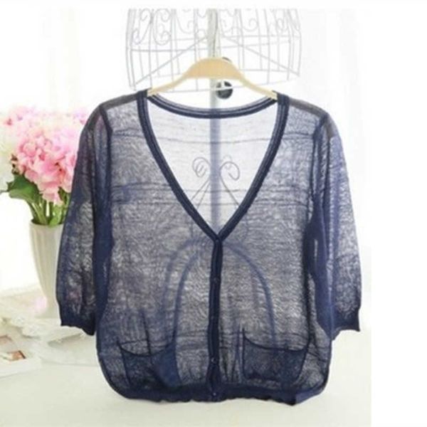 women's sweaters silk summer ultra thin ice mesh korean version with short female cardigan 0nt0, White;black
women's sweaters silk summer ultra thin ice mesh korean version with short female cardigan 0nt0, White;black