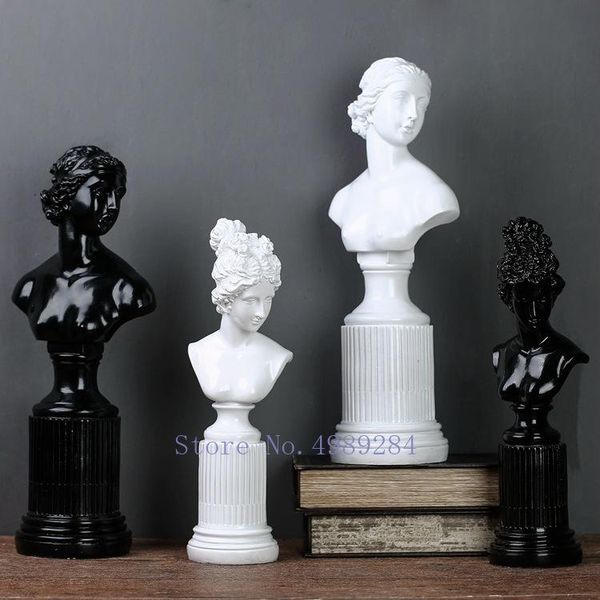 decorative objects & figurines nordic creative resin black and white goddess statue sculpture character home living room ornaments
decorative objects & figurines nordic creative resin black and white goddess statue sculpture character home living room ornaments