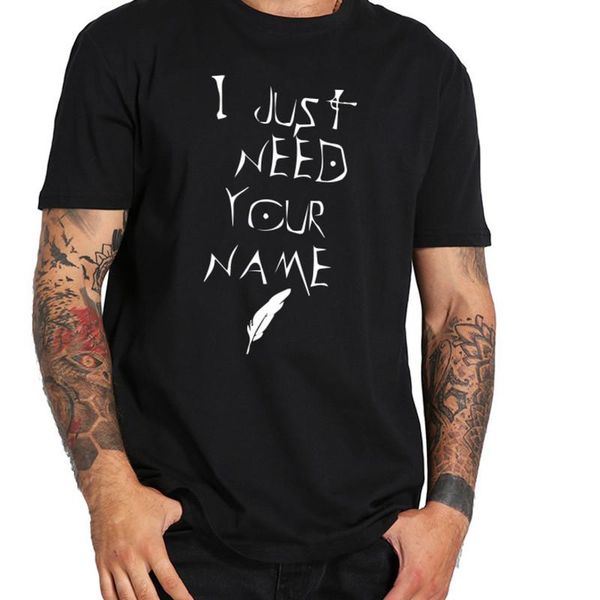 21ss death note t shirt i just need your name letter print t-shirt anime breathable 100% cotton hip hop tee summer men's t-shirts, White;black
21ss death note t shirt i just need your name letter print t-shirt anime breathable 100% cotton hip hop tee summer men's t-shirts, White;black