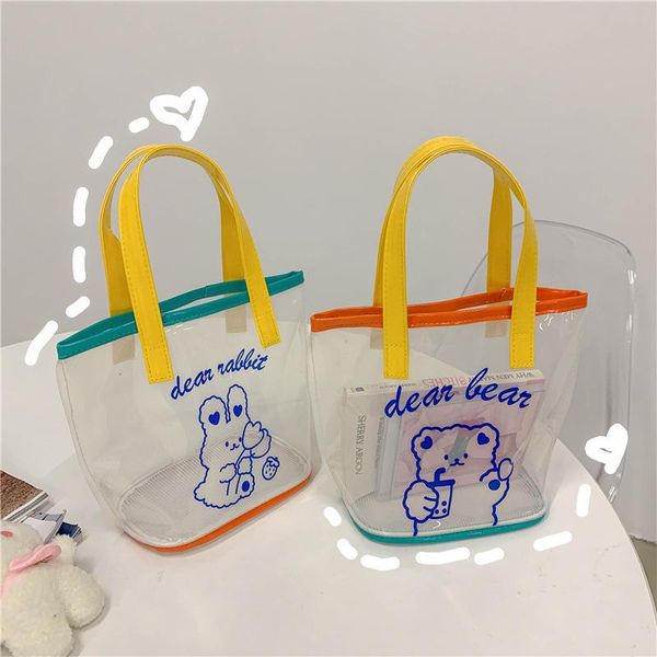 cross body women's cute tote bags 2021 lady cartoon bear shoulder bag pvc handbags large capacity shopper
cross body women's cute tote bags 2021 lady cartoon bear shoulder bag pvc handbags large capacity shopper