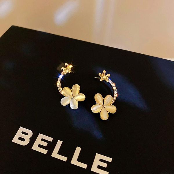 stud 14k real gold plated opal petals earrings for women girl zircon jewelry s925 silver needle birthday party, Golden;silver
stud 14k real gold plated opal petals earrings for women girl zircon jewelry s925 silver needle birthday party, Golden;silver