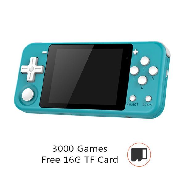 retro handheld gaming player 3.0" screen 1500mah rechargeable battery w/ 16gb tf card consola games portable players game
retro handheld gaming player 3.0" screen 1500mah rechargeable battery w/ 16gb tf card consola games portable players game
