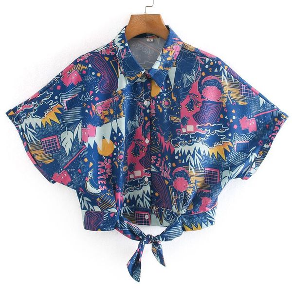 women's blouses & shirts elina vintage turn down collar women fashion bow printed elegant batwing sleeve female ladies eo, White
women's blouses & shirts elina vintage turn down collar women fashion bow printed elegant batwing sleeve female ladies eo, White