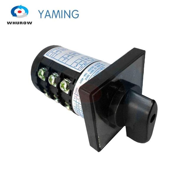 smart home control yaming electric combination switch hz5b-20/3 cam rotary universal changeover 380v 20a 3 poles positon(1-0-2)
smart home control yaming electric combination switch hz5b-20/3 cam rotary universal changeover 380v 20a 3 poles positon(1-0-2)