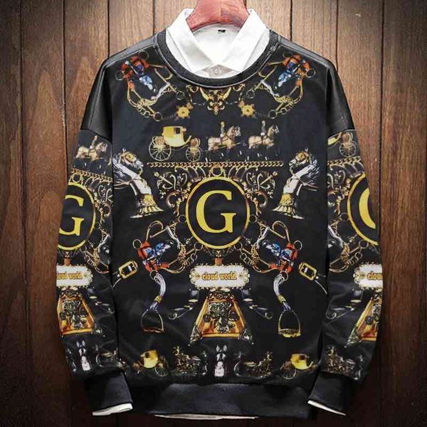 fat guy oversized trendy sweater plus fat and enlarged hip-hop bottoming shirt 8x3d large men's loose round neck long sleeve, Black
fat guy oversized trendy sweater plus fat and enlarged hip-hop bottoming shirt 8x3d large men's loose round neck long sleeve, Black