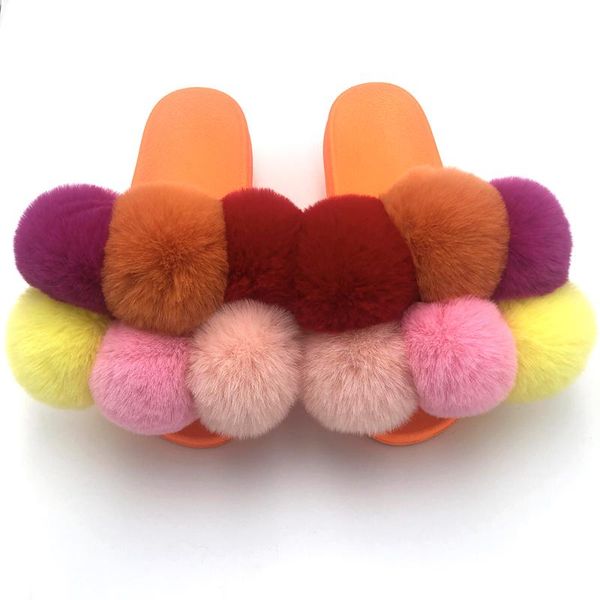 slippers faux fur ladies sandals summer with pom pon women flip flops furry slides for home flat shoes wholesale pvc, Black
slippers faux fur ladies sandals summer with pom pon women flip flops furry slides for home flat shoes wholesale pvc, Black