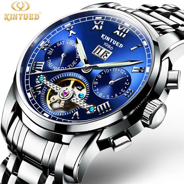kinyued luxury mark classic gentlemen clocks mechanical saffier stainless steel gentleman fashion man, Slivery;brown
kinyued luxury mark classic gentlemen clocks mechanical saffier stainless steel gentleman fashion man, Slivery;brown