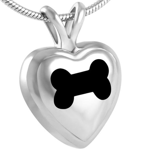 always in my heart cremation jewelry with dog bone holder ashes for cat stainless steel keepsake memorial urn necklace pendant necklaces, Silver
always in my heart cremation jewelry with dog bone holder ashes for cat stainless steel keepsake memorial urn necklace pendant necklaces, Silver
