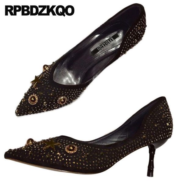 runway rhinestone diamond bling crystal stud women shoes rhinestones pumps pointed toe metal rivet high heels black scarpin dress
runway rhinestone diamond bling crystal stud women shoes rhinestones pumps pointed toe metal rivet high heels black scarpin dress