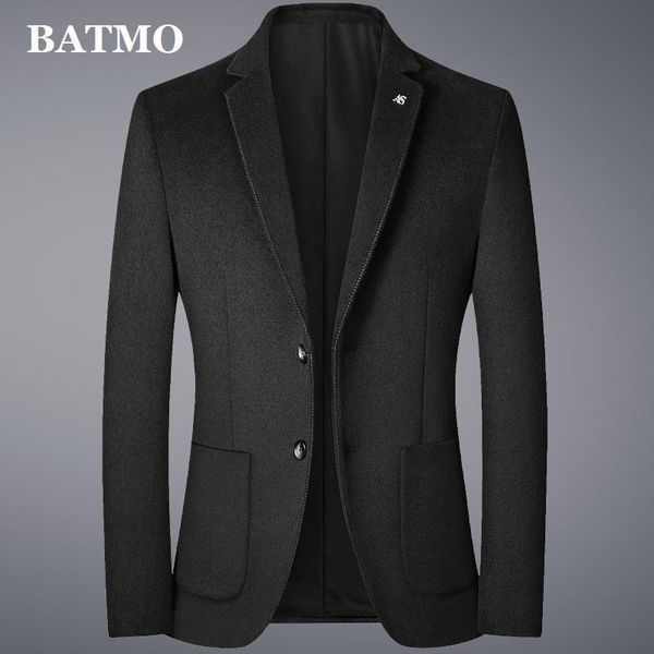 men's suits & blazers batmo 2021 arrival autumn wool blazer men,male jackets,plus-size m-xxxl 9806, White;black
men's suits & blazers batmo 2021 arrival autumn wool blazer men,male jackets,plus-size m-xxxl 9806, White;black