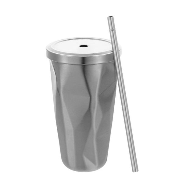 cups & saucers onzon stainless steel tumbler with straw and cold double wall drinking coffee mugs 500ml irregular diamond lid
cups & saucers onzon stainless steel tumbler with straw and cold double wall drinking coffee mugs 500ml irregular diamond lid