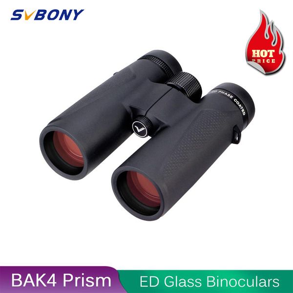 

telescope ed binoculars 8x32/10x42 bak4 prism phase correction coated high power hunting binocular high definition sv202