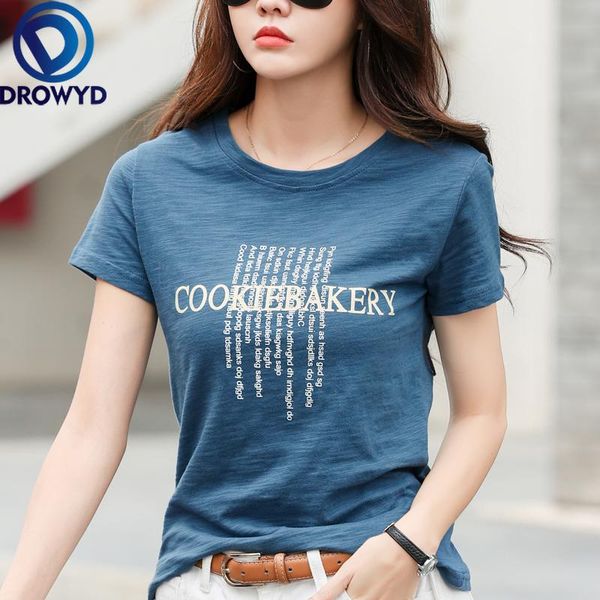 women's t-shirt summer women harajuku brand letter print cotton female o-neck short sleeve t-shirts casual loose simple goth tees, White
women's t-shirt summer women harajuku brand letter print cotton female o-neck short sleeve t-shirts casual loose simple goth tees, White