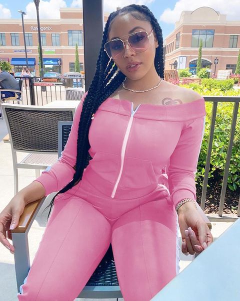 summer fashion casual movement style sets long sleeve zipper elastic pants pure color two piece women's tracksuits, Gray
summer fashion casual movement style sets long sleeve zipper elastic pants pure color two piece women's tracksuits, Gray