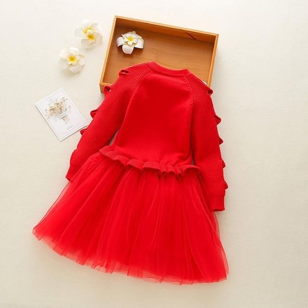 girl's dresses autumn winter girl dress fashin knitted sweaters mesh tutu princess ruffle long sleeve solid baby girls clothing 3-7 yea, Red;yellow
girl's dresses autumn winter girl dress fashin knitted sweaters mesh tutu princess ruffle long sleeve solid baby girls clothing 3-7 yea, Red;yellow