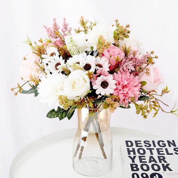 decorative flowers & wreaths artificial flower rose lavender hydrangea daisy autumn mixed bouquet diy home wedding christmas decoration silk
decorative flowers & wreaths artificial flower rose lavender hydrangea daisy autumn mixed bouquet diy home wedding christmas decoration silk