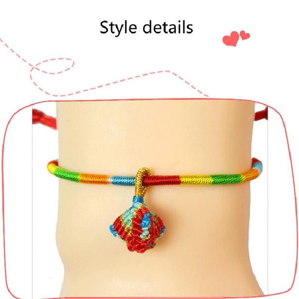 charm bracelets dragon boat festival hand-woven children's multicolored winding red string bracelet gift jewelry, Golden;silver
charm bracelets dragon boat festival hand-woven children's multicolored winding red string bracelet gift jewelry, Golden;silver