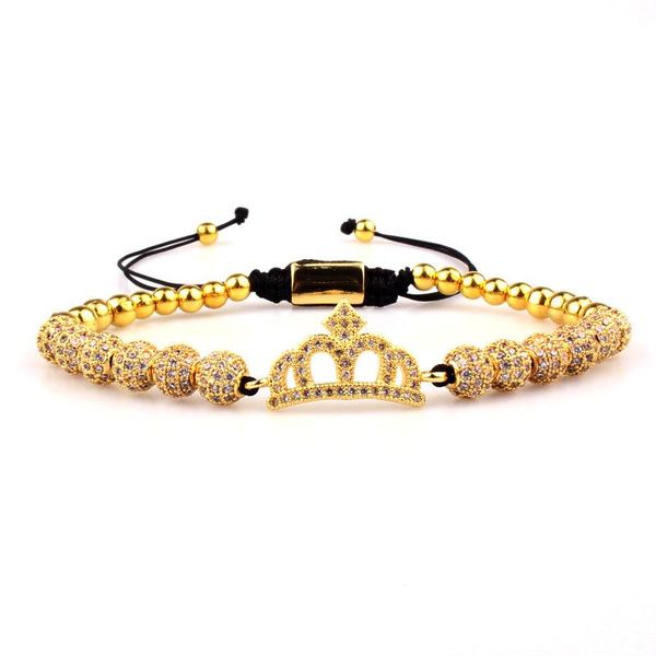 beaded, strands zircon encrusted brass crown beads bracelet on hand adjustable retractable bracelets women jewelry, Black
beaded, strands zircon encrusted brass crown beads bracelet on hand adjustable retractable bracelets women jewelry, Black
