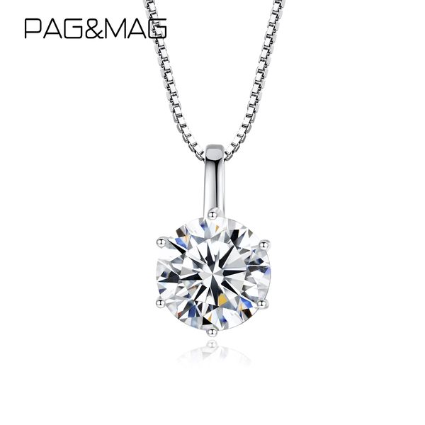 pag&mag 1ct 6.5mm ef round moissanite 925 sterling silver moissanite necklace diamond test passed fine jewelry woman girl gift
pag&mag 1ct 6.5mm ef round moissanite 925 sterling silver moissanite necklace diamond test passed fine jewelry woman girl gift