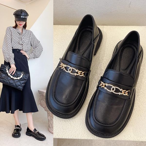 dress shoes 2021 for women woman metal chain slip on square platform round toe loafers solid leather casual, Black
dress shoes 2021 for women woman metal chain slip on square platform round toe loafers solid leather casual, Black