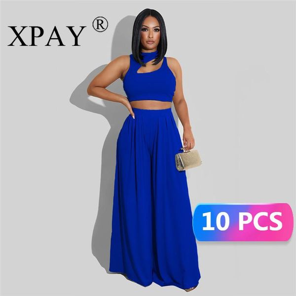 women's two piece pants wholeslae items suits women elegant pant set sleeve o-neck hollow out crop and wide leg solid color casual x717, White
women's two piece pants wholeslae items suits women elegant pant set sleeve o-neck hollow out crop and wide leg solid color casual x717, White