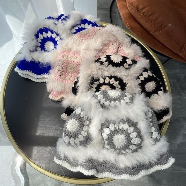 wide brim hats 2021 ladies fashion fur hat cotton winter foldable leisure fisherman wild knitted woven bucket, Blue;gray
wide brim hats 2021 ladies fashion fur hat cotton winter foldable leisure fisherman wild knitted woven bucket, Blue;gray