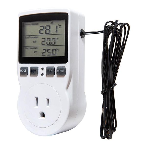 smart home control multifunctional lcd display thermostat controller digital socket temperature detector with timing function
smart home control multifunctional lcd display thermostat controller digital socket temperature detector with timing function