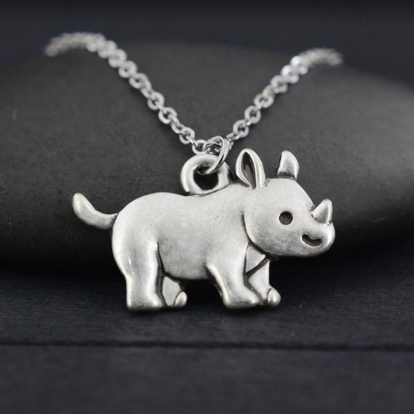 pendant necklaces vintage silver color cute rhino & boho retro style animal charms long chain for women men jewelry
pendant necklaces vintage silver color cute rhino & boho retro style animal charms long chain for women men jewelry