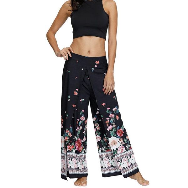 women yoga pants national style elastic waist casual baggy slit fitness ladies wide leg trousers bohemian print bottoms outfits, White;red
women yoga pants national style elastic waist casual baggy slit fitness ladies wide leg trousers bohemian print bottoms outfits, White;red
