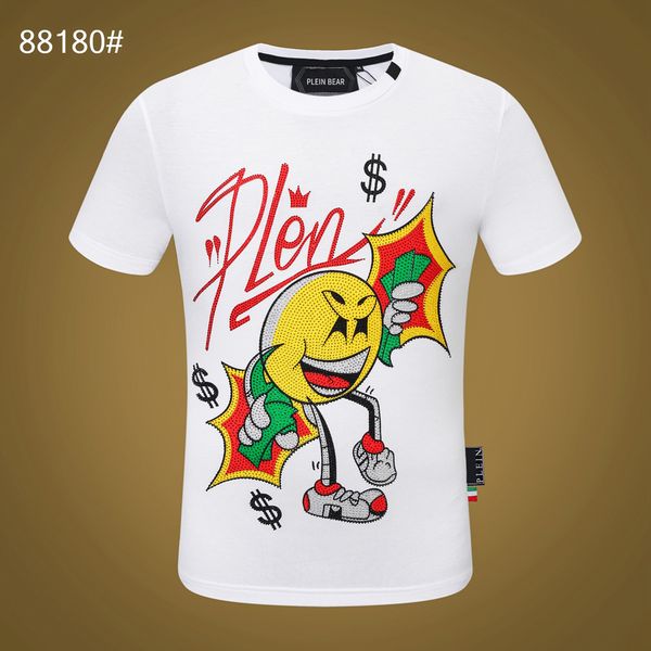 plein bear t shirt mens designer tshirts brand clothing rhinestone skull men t-shirts classical hip hop streetwear tshirt casual tees pb 114, White;black
plein bear t shirt mens designer tshirts brand clothing rhinestone skull men t-shirts classical hip hop streetwear tshirt casual tees pb 114, White;black
