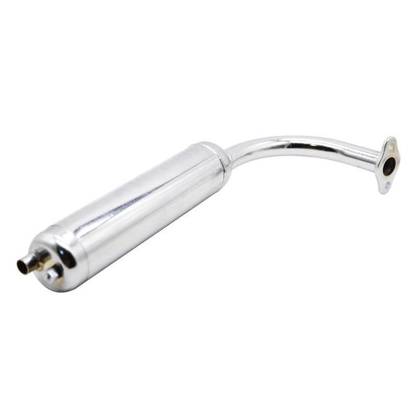 40mm chrome silver muffler exhaust pipe for 49cc 50cc 60cc 66cc 80cc motorized bicycle motorcycle system
40mm chrome silver muffler exhaust pipe for 49cc 50cc 60cc 66cc 80cc motorized bicycle motorcycle system