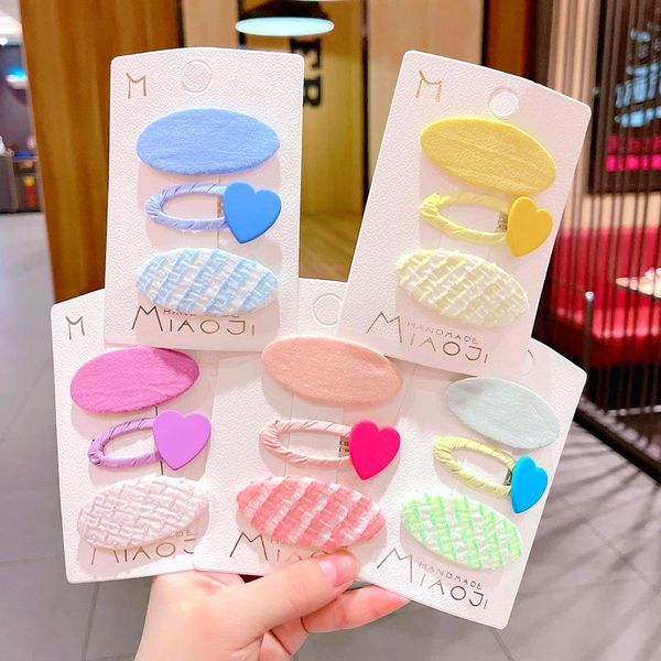 hair accessories 3pcs/set children candy color hairpins sweet baby clips barrettes fashion loving heart ellipse headbands, Slivery;white
hair accessories 3pcs/set children candy color hairpins sweet baby clips barrettes fashion loving heart ellipse headbands, Slivery;white
