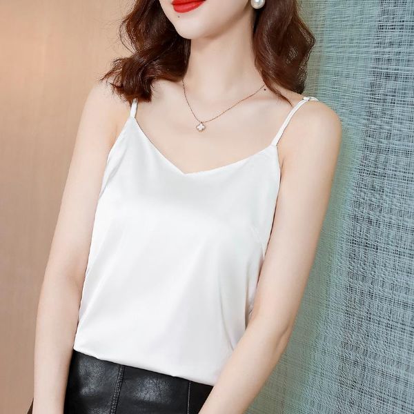 women's tanks & camis tank sleeveless clothing for women solid satin backless white v-neck crop 2021 basic clothes ol
women's tanks & camis tank sleeveless clothing for women solid satin backless white v-neck crop 2021 basic clothes ol