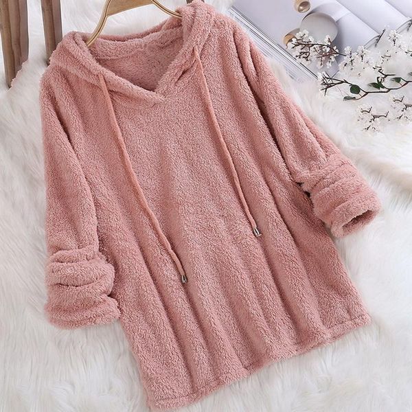 gym clothing women long sleeve plush hoodies flannel pullover pajama loose hoodie warm solid fluffy plus size autumn winter, White;black
gym clothing women long sleeve plush hoodies flannel pullover pajama loose hoodie warm solid fluffy plus size autumn winter, White;black