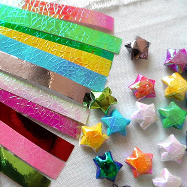 80pcs pearlescent gradient color lucky stars origami colorful craft papers diy handmade papercrafts folding other arts and crafts
80pcs pearlescent gradient color lucky stars origami colorful craft papers diy handmade papercrafts folding other arts and crafts