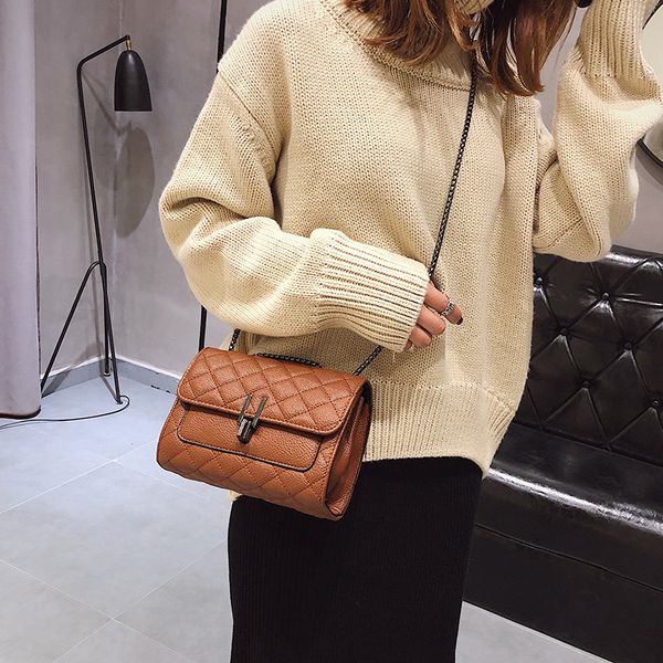 sense bag for women new korean fashion handbags diamond lattice chain handbag women's messenger bags versatile one shoulder packs pu le
sense bag for women new korean fashion handbags diamond lattice chain handbag women's messenger bags versatile one shoulder packs pu le