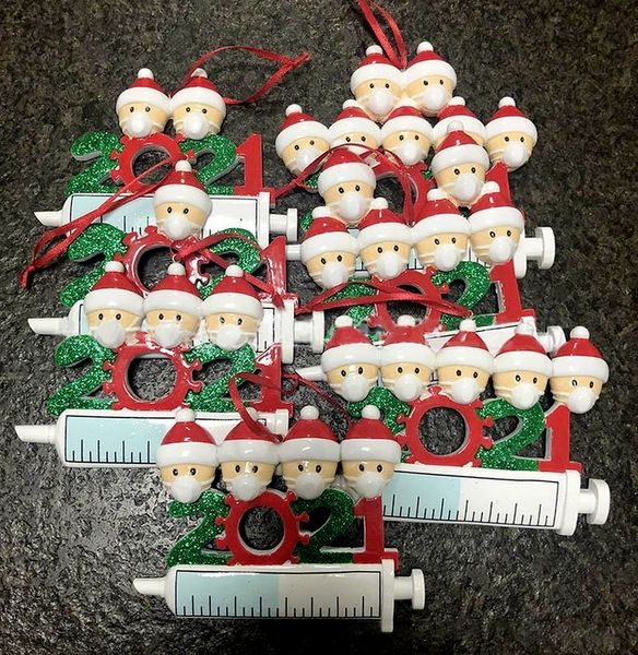 2021 christmas decoration quarantine ornaments family of 1-7 heads diy tree pendant accessories with rope resin y17
2021 christmas decoration quarantine ornaments family of 1-7 heads diy tree pendant accessories with rope resin y17