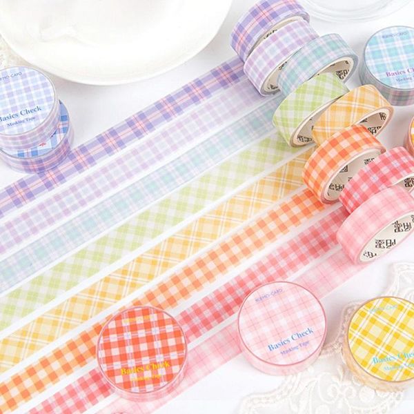 gift wrap 15mm journal paper tape vintage grid washi adhesive diy scrapbooking sticker label masking tapes
gift wrap 15mm journal paper tape vintage grid washi adhesive diy scrapbooking sticker label masking tapes
